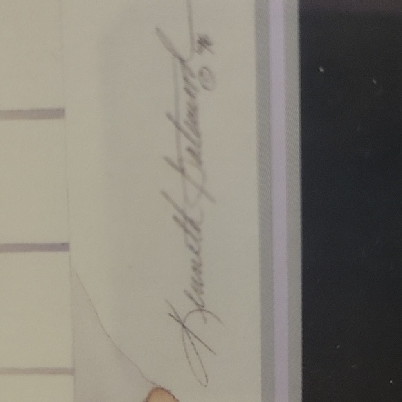 8" x 10" framed & signed picture "Board of Directors" by Kenneth Gatewood - Picture 3 of 3